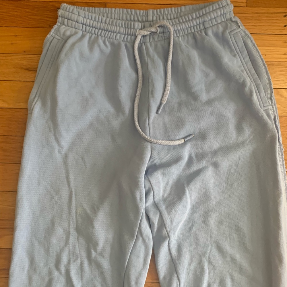 Aerie Light Blue Women's Jogger Pants - Picture 2 of 3